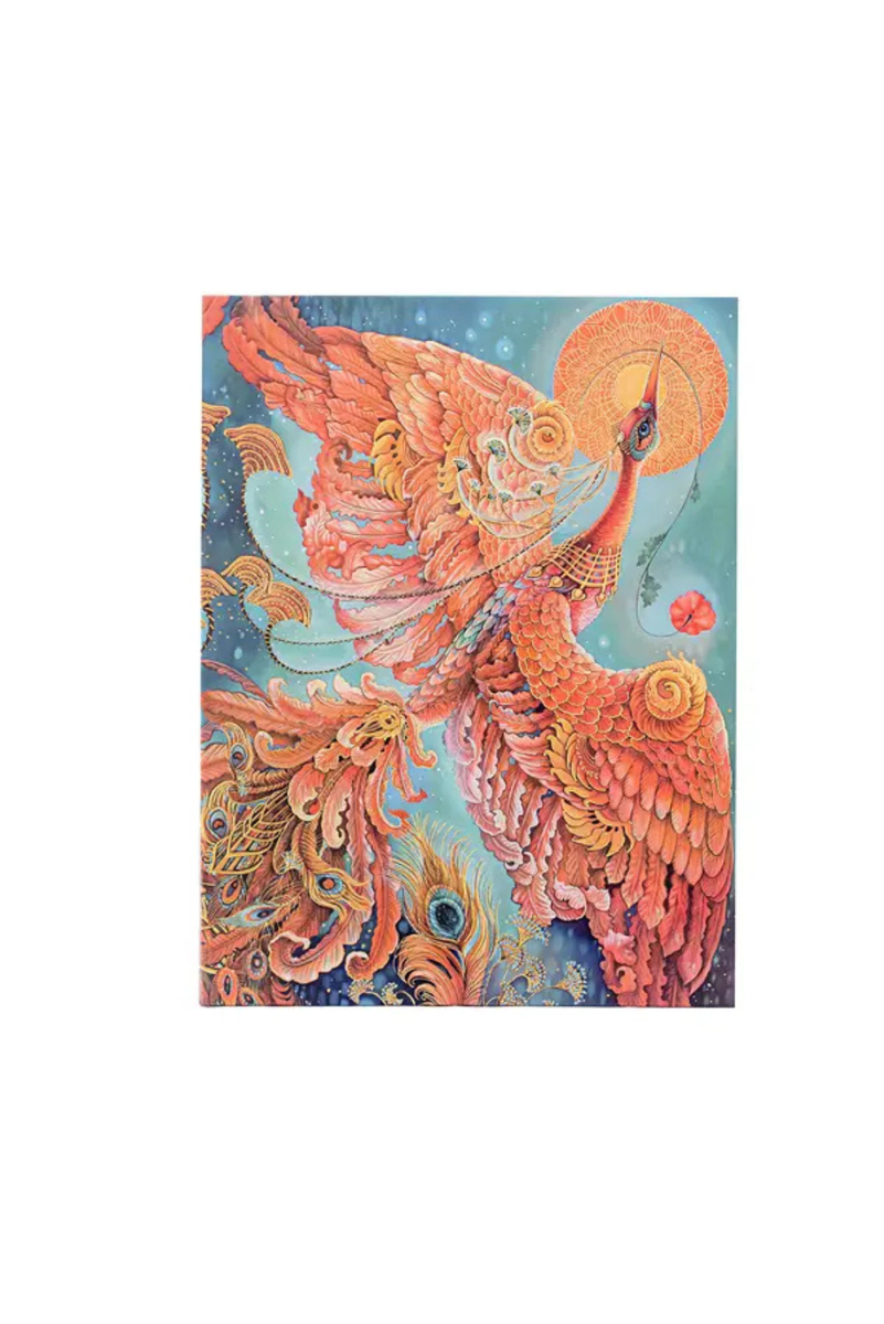 Paperblanks Birds of Happiness Firebird - Mini Lined Flexi - Vivid in