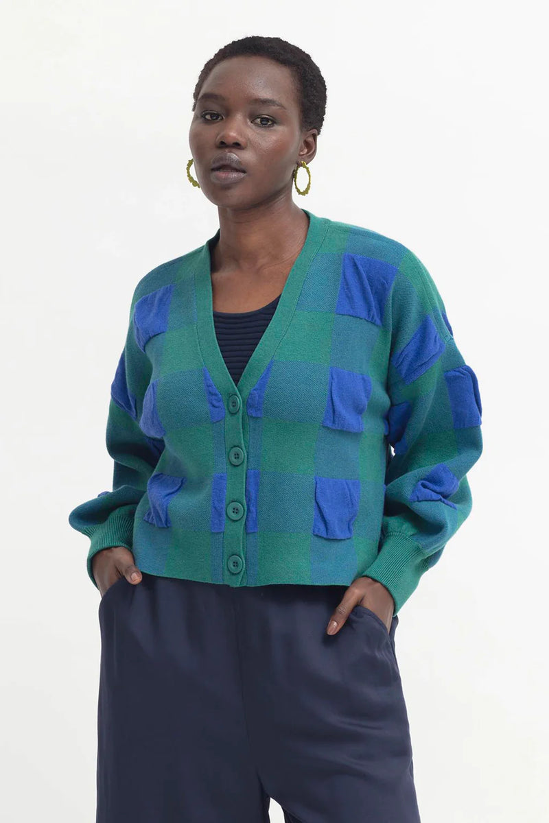 Green outlet womens cardigan