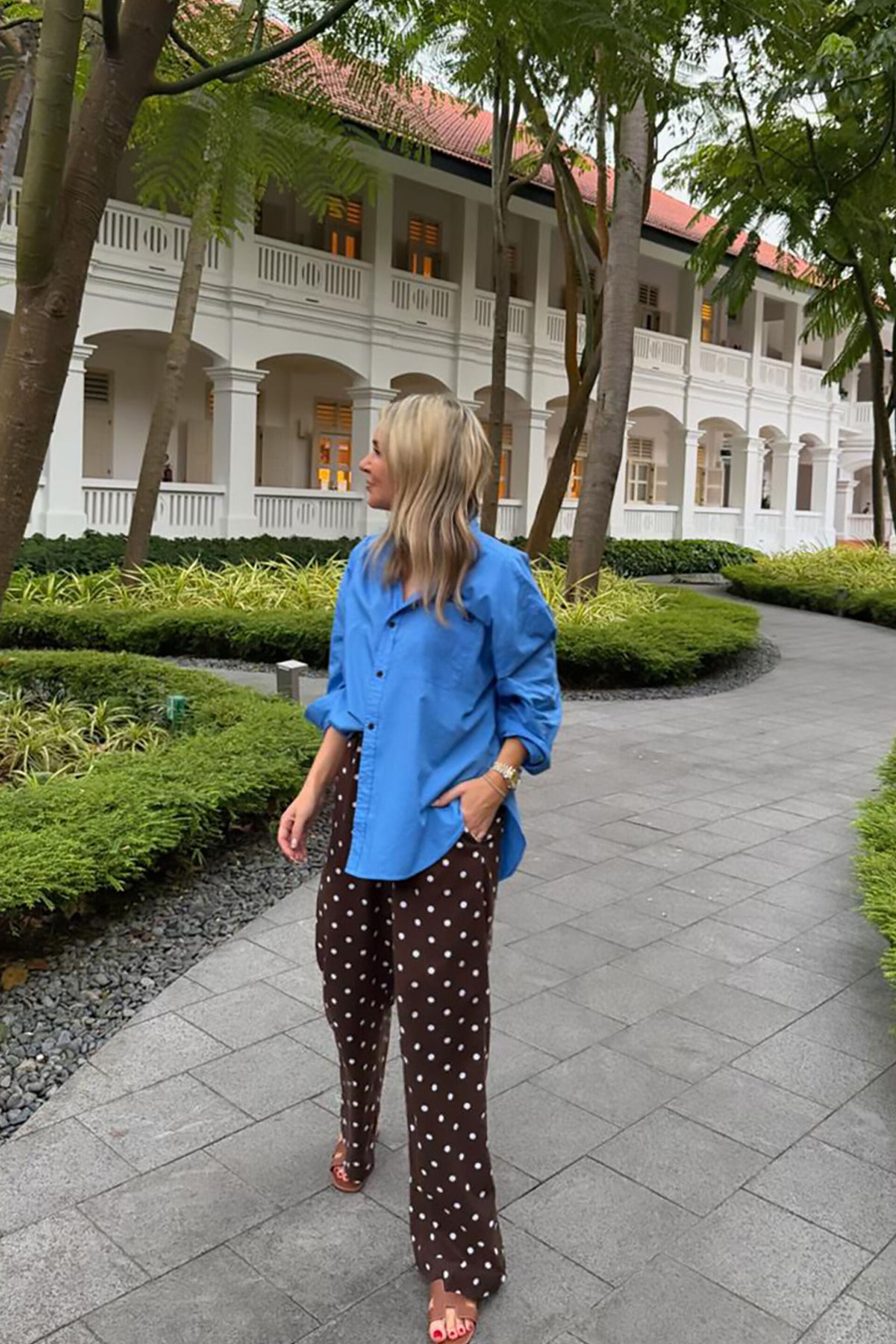 Ceres Life Peta Oversized Shirt - Amalfi Blue – Vivid in Bellingen