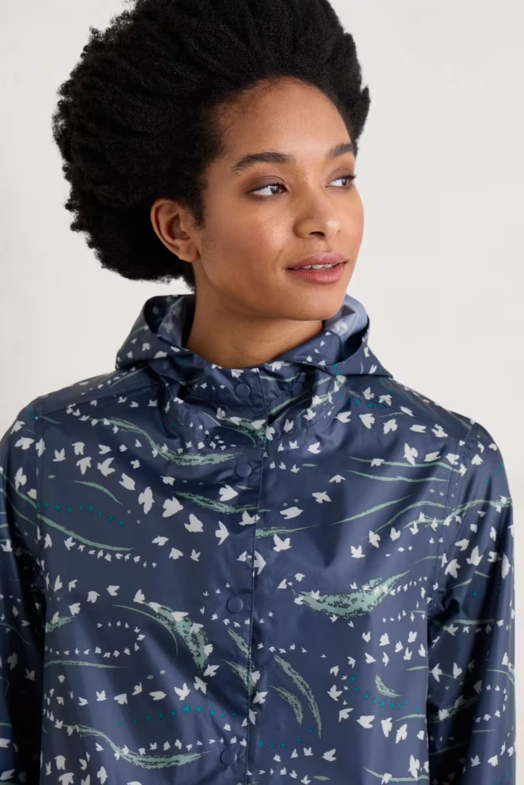 Seasalt Pack It Waterproof Jacket In Flight Maritime Vivid in Bellingen