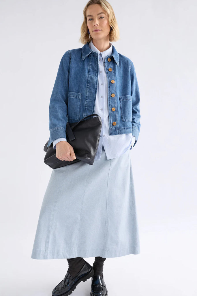 Elk Marn Denim Jacket - Dark Blue Wash – Vivid in Bellingen