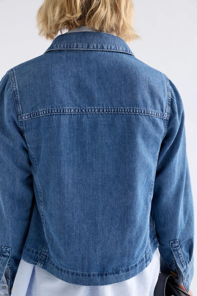 Elk Marn Denim Jacket - Dark Blue Wash – Vivid in Bellingen