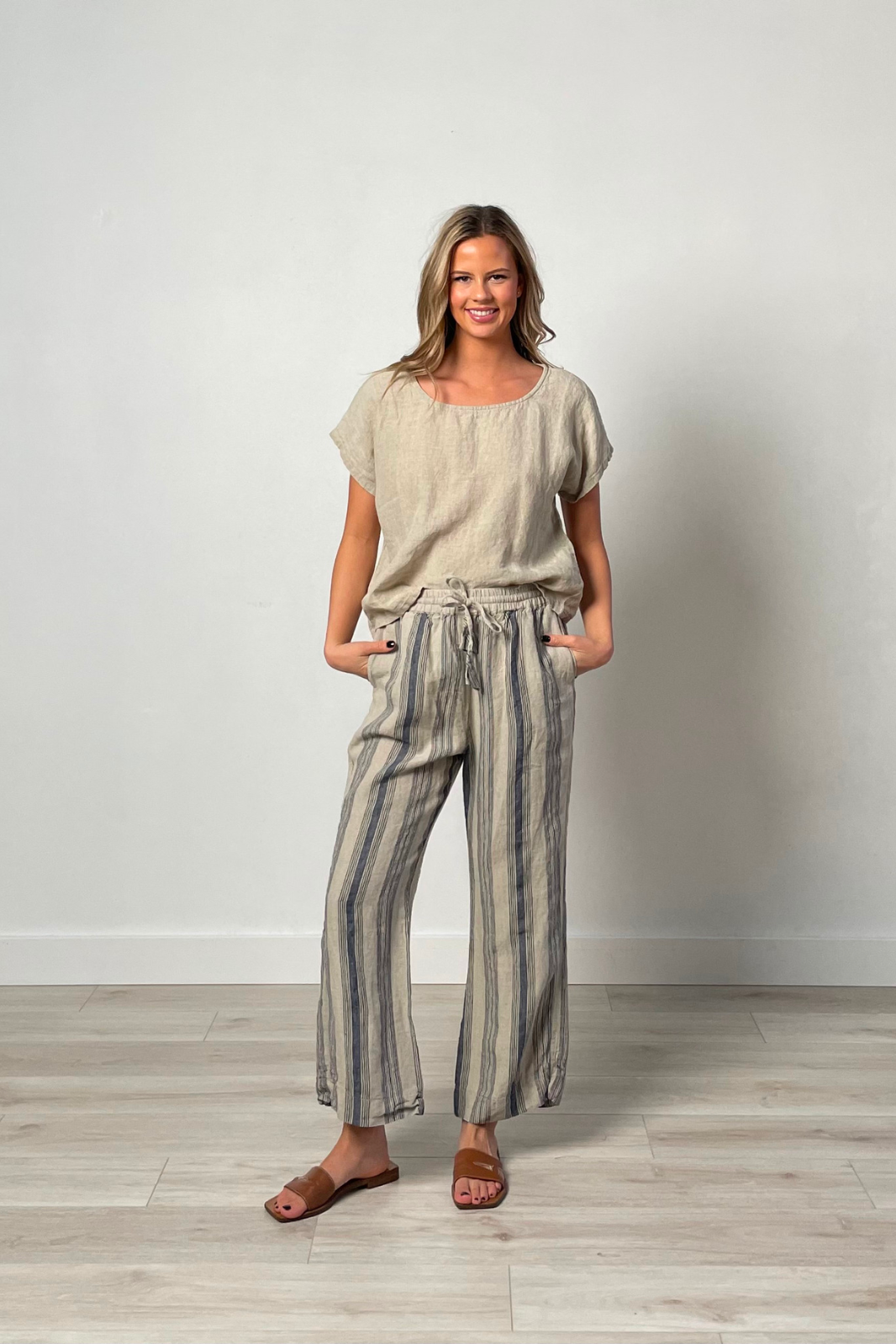 Erika outlet drawstring capris
